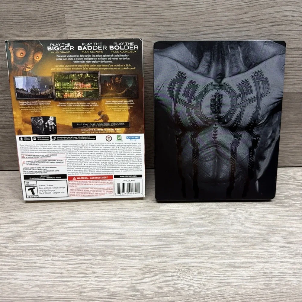Oddworld Soulstorm Day One Oddition Sony Playstation 5 PS5 Excellent Condition